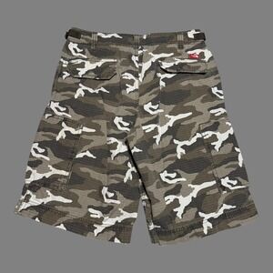 The North Face Camouflage Cargo‎ 100% Cotton Shorts Men's 32